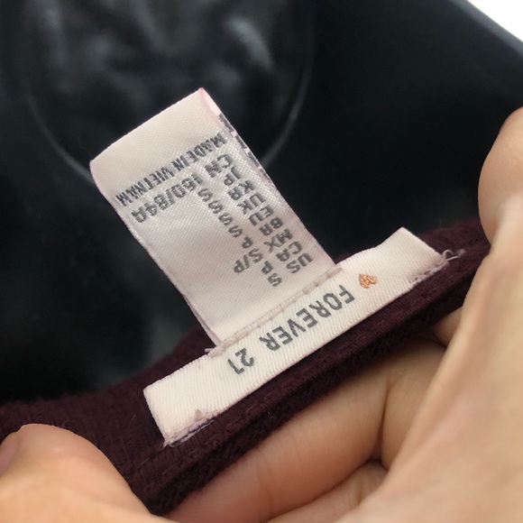 Forever 21 Plum Bodycon Dress - Picture 6 of 6